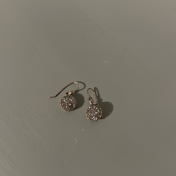 Silver geode earrings - Picture 1 of 1